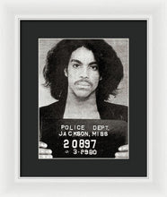 Prince Mug Shot Acrylic - Framed Print