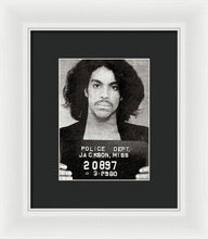 Prince Mug Shot Acrylic - Framed Print