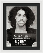 Prince Mug Shot Acrylic - Framed Print