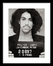 Prince Mug Shot Acrylic - Framed Print