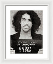 Prince Mug Shot Acrylic - Framed Print