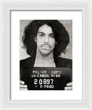 Prince Mug Shot Acrylic - Framed Print