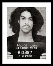 Prince Mug Shot Acrylic - Framed Print