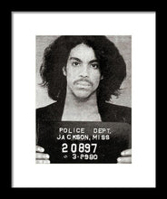 Prince Mug Shot Acrylic - Framed Print