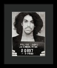 Prince Mug Shot Acrylic - Framed Print