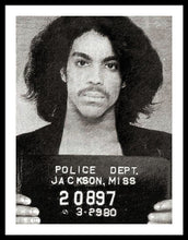 Prince Mug Shot Acrylic - Framed Print