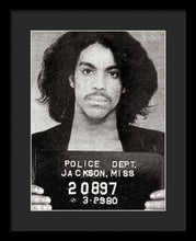 Prince Mug Shot Acrylic - Framed Print