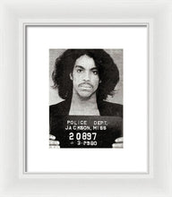 Prince Mug Shot Acrylic - Framed Print