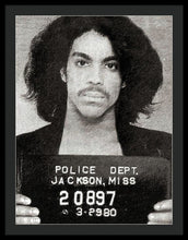 Prince Mug Shot Acrylic - Framed Print