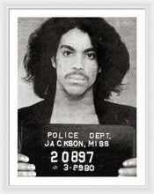 Prince Mug Shot Acrylic - Framed Print