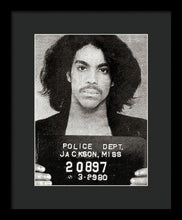 Prince Mug Shot Acrylic - Framed Print