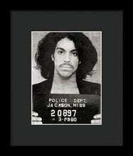 Prince Mug Shot Acrylic - Framed Print