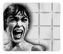 Psycho By Alfred Hitchcock, With Janet Leigh Shower Scene H Black And White - Blanket