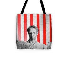 Red White Black And Blue Super Tall - Tote Bag