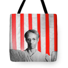 Red White Black And Blue Super Tall - Tote Bag