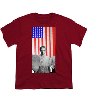 Red White Black And Blue Super Tall - Youth T-Shirt