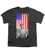 Red White Black And Blue Super Tall - Youth T-Shirt