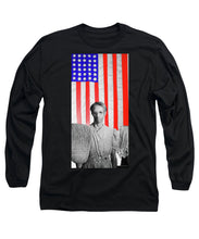 Red White Black And Blue Super Tall - Long Sleeve T-Shirt