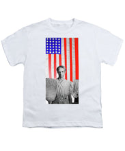 Red White Black And Blue Super Tall - Youth T-Shirt