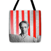 Red White Black And Blue Super Tall - Tote Bag