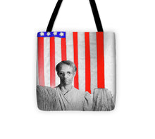 Red White Black And Blue - Tote Bag