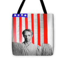 Red White Black And Blue - Tote Bag