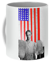 Red White Black And Blue - Mug