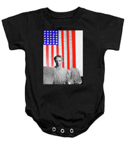 Red White Black And Blue - Baby Onesie