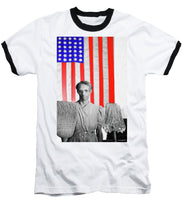 Red White Black And Blue - Baseball T-Shirt