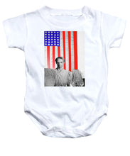 Red White Black And Blue - Baby Onesie