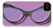 Retro Glasses Funky Pop Purple - Phone Case