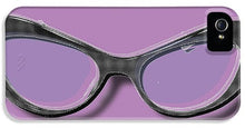 Retro Glasses Funky Pop Purple - Phone Case