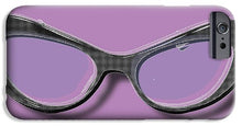 Retro Glasses Funky Pop Purple - Phone Case