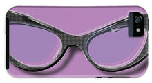 Retro Glasses Funky Pop Purple - Phone Case