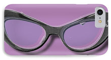 Retro Glasses Funky Pop Purple - Phone Case