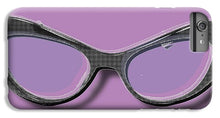 Retro Glasses Funky Pop Purple - Phone Case