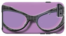 Retro Glasses Funky Pop Purple - Phone Case