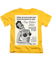 Rise 1950s Ad Parody - Kids T-Shirt