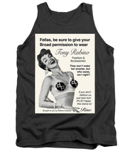 Rise 1950s Ad Parody - Tank Top