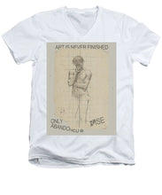 Rise Abandoned                                                           - Men's V-Neck T-Shirt