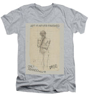 Rise Abandoned                                                           - Men's V-Neck T-Shirt