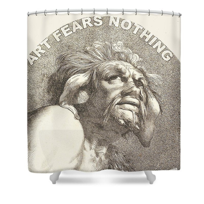 Rise Fear Nothing - Shower Curtain