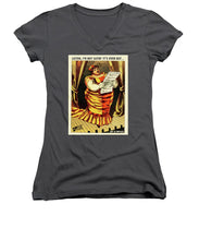 Rise Over - Women's V-Neck (Athletic Fit)