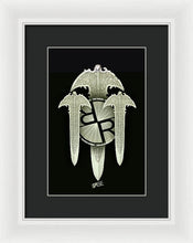 Rise Rubino Blades - Framed Print