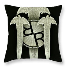 Rise Rubino Blades - Throw Pillow