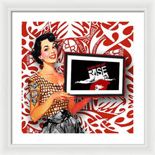 Rise Spokesperson - Framed Print Framed Print Pixels 20.000" x 20.000" White White