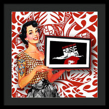 Rise Spokesperson - Framed Print Framed Print Pixels 20.000" x 20.000" Black Black