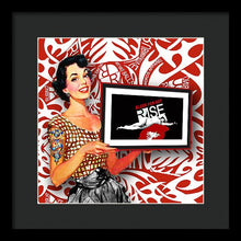 Rise Spokesperson - Framed Print Framed Print Pixels 12.000" x 12.000" Black Black