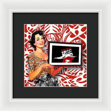 Rise Spokesperson - Framed Print Framed Print Pixels 10.000" x 10.000" White Black