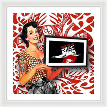 Rise Spokesperson - Framed Print Framed Print Pixels 24.000" x 24.000" White White